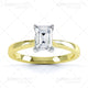 Emerald 4 Claw Diamond Ring Image Pack - 3003_4C