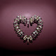 Valentines Hearts stock image. Diamond Jewellery