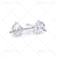 F102E Round Stud Earring