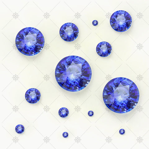 Group of Blue Sapphires - GS1007