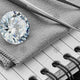 Round Diamond on Grey cloth  - MJ1048