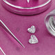 Heart Shaped Diamonds - MJ1056