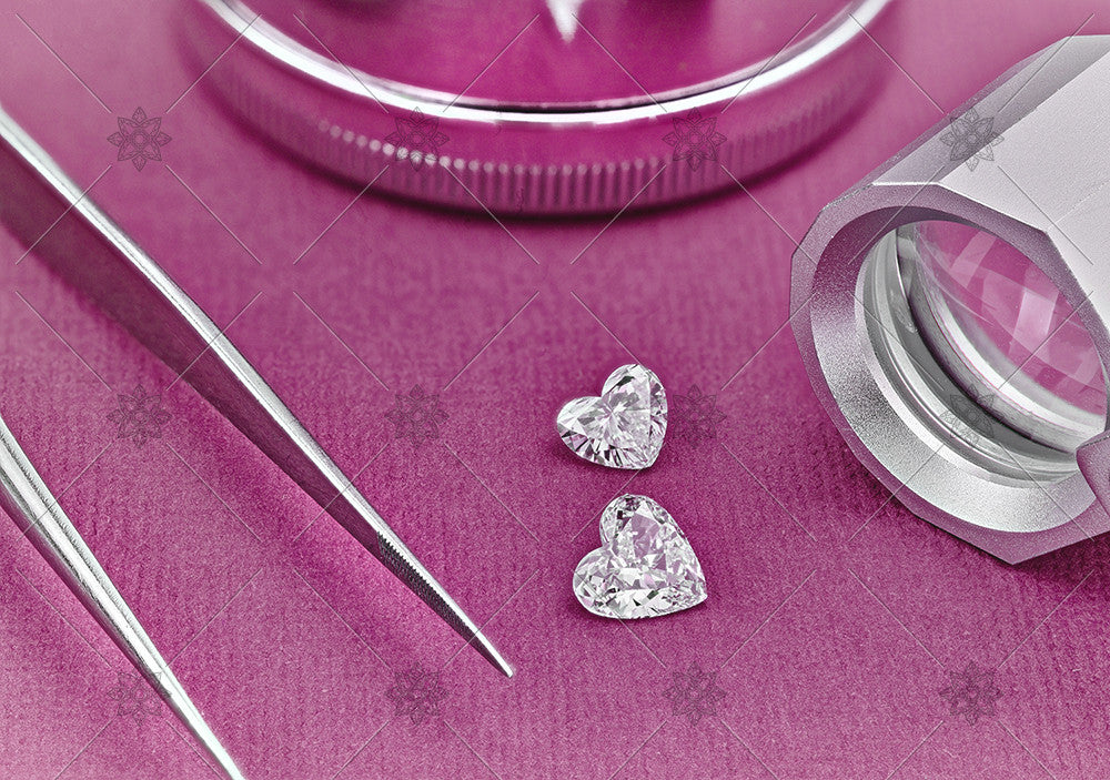 Heart Shaped Diamonds - MJ1056