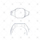 Cushion Signet Ring Sketch- JG4027