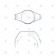 Round Signet Ring Sketch- JG4028