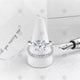 Will You Marry Me? Solitaire Engagement Ring and Diamond Band - JG4083