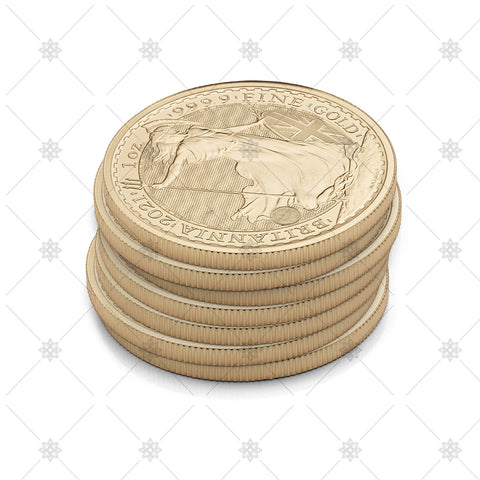 Gold Bullion Coin Stack - JG5111