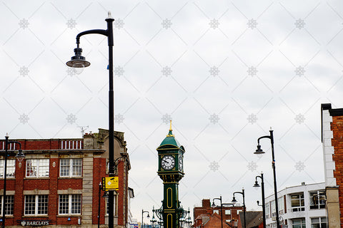 Birmingham's Jewellery Quarter Clock Tower  - JQ22