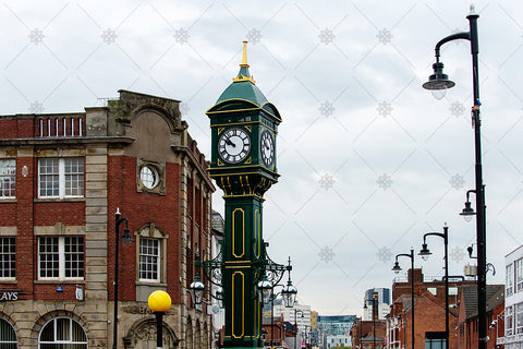 Birmingham's Jewellery Quarter Clock Tower - JQ8