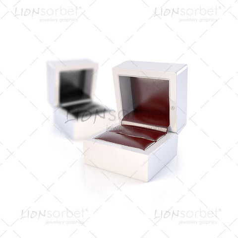 Image of 2 blank jewellery boxes