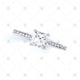 Princess Cut Diamond Ring White - LS1001