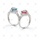Vintage Gemstone and Diamond Rings - LS1019