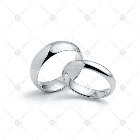 Platinum Wedding Rings - MJ1049