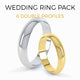 Wedding Ring Double Profile Pack  - MP017
