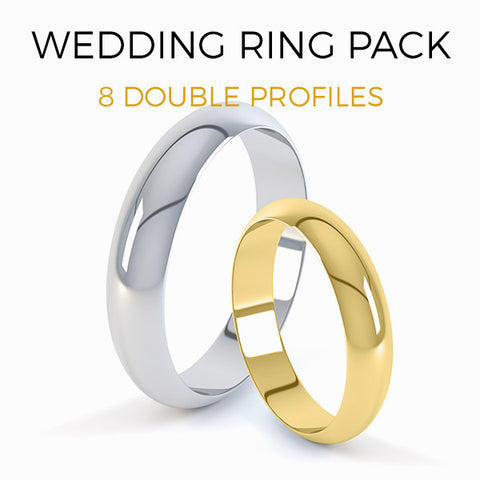 Wedding Ring Double Profile Pack  - MP017