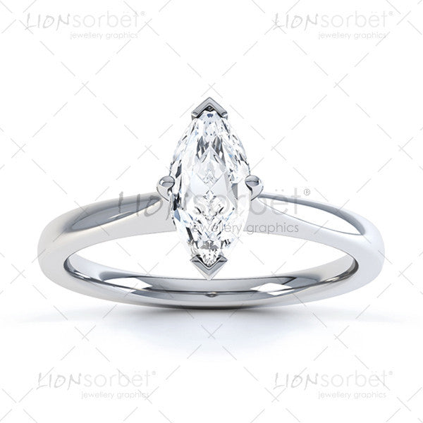 Marquise Diamond Ring image - Royalty Free  Images