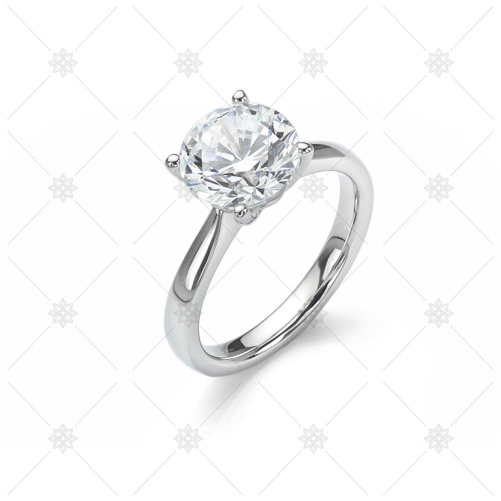 Buy quality Silver 925 single stone ring sr925-5 in Ahmedabad