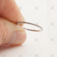 Eternity Ring in hand - NE1005
