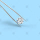 Diamond with tweezers on blue - NE1010
