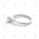 White Gold Diamond Ring - NE1012
