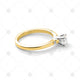 Yellow Gold Diamond Ring - NE1012