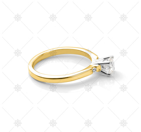 Yellow Gold Diamond Ring - NE1012