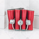Red Ribbon Engagement Rings  - NE1019C