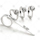 Diamond Rings and Finger Sizer  - NE1022B