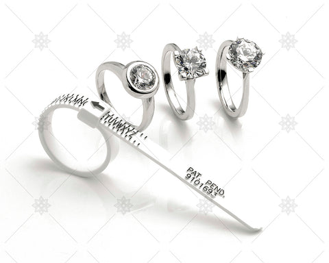 Diamond Rings and Finger Sizer  - NE1022B