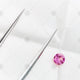 Pink Sapphire and tongs - NE1031