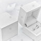 White Gold Diamond Ring in Jewellery Box - NE1041a
