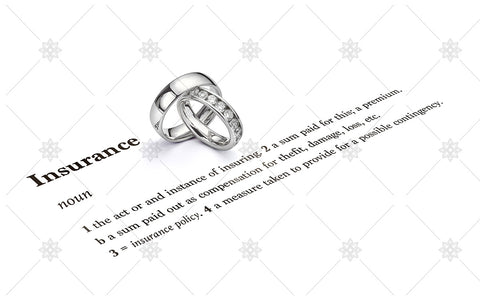 Jewellery Insurance Wedding Rings - NE1042