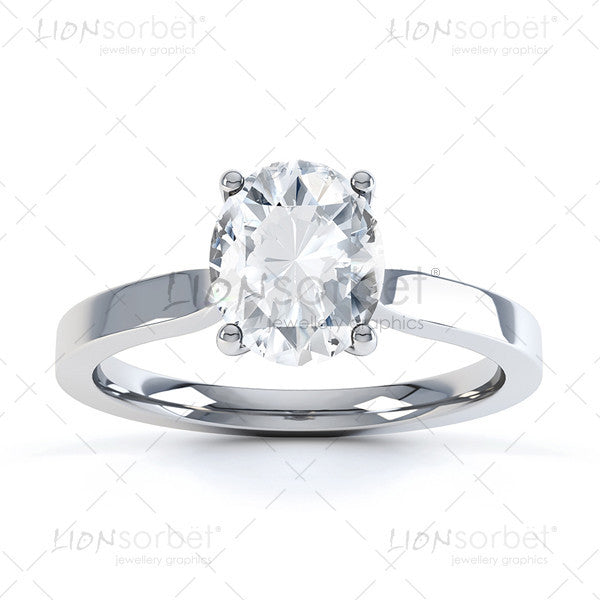 Oval Diamond Ring Image Pack - 3005_4COW