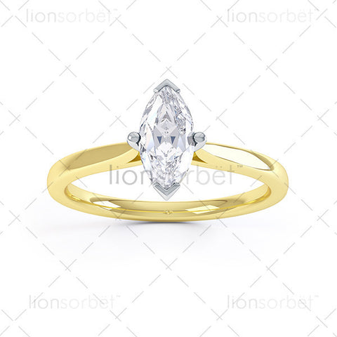 Solitaire Marquise Ring MQ1001
