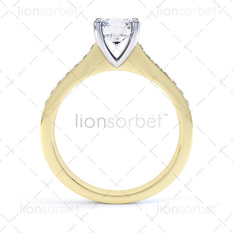 Domino R1-138 Diamond Set Shoulders