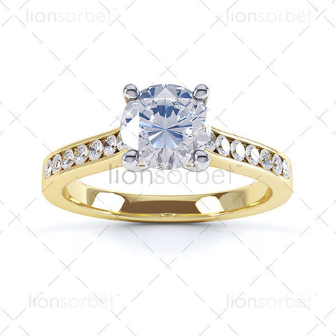 Domino R1-138 Diamond Set Shoulders