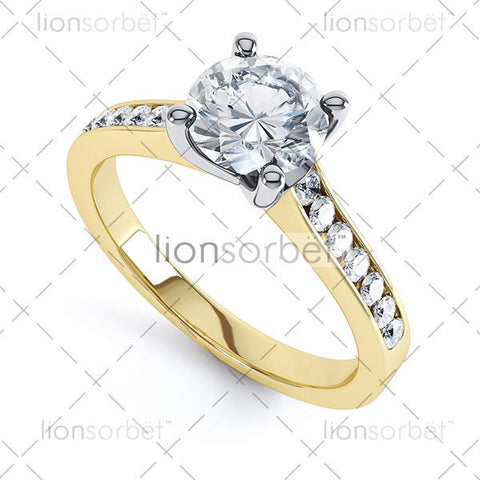 Domino R1-138 Diamond Set Shoulders