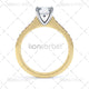 Domino R1-138 Diamond Set Shoulders