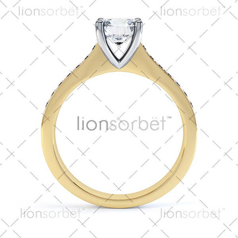 Domino R1-138 Diamond Set Shoulders