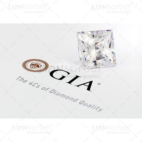 4c's princess cut diamond diamond