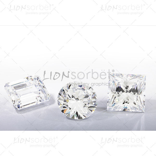3 Popular diamond shapes