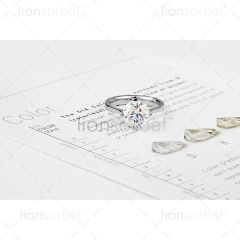 Diamond Ring and colour chart