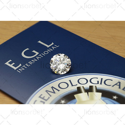 EGL Cert with diamond