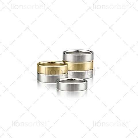Satin Wedding Ring Pack - RT1110