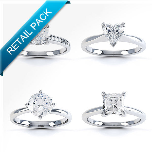 Retailer diamond ring pack