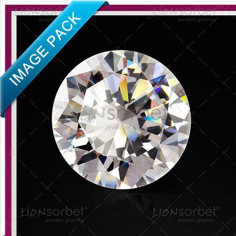 picture of a diamond on black