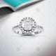 Diamond Halo Ring Studio - SD1001
