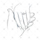 Engagement couple holding hands - SK1037