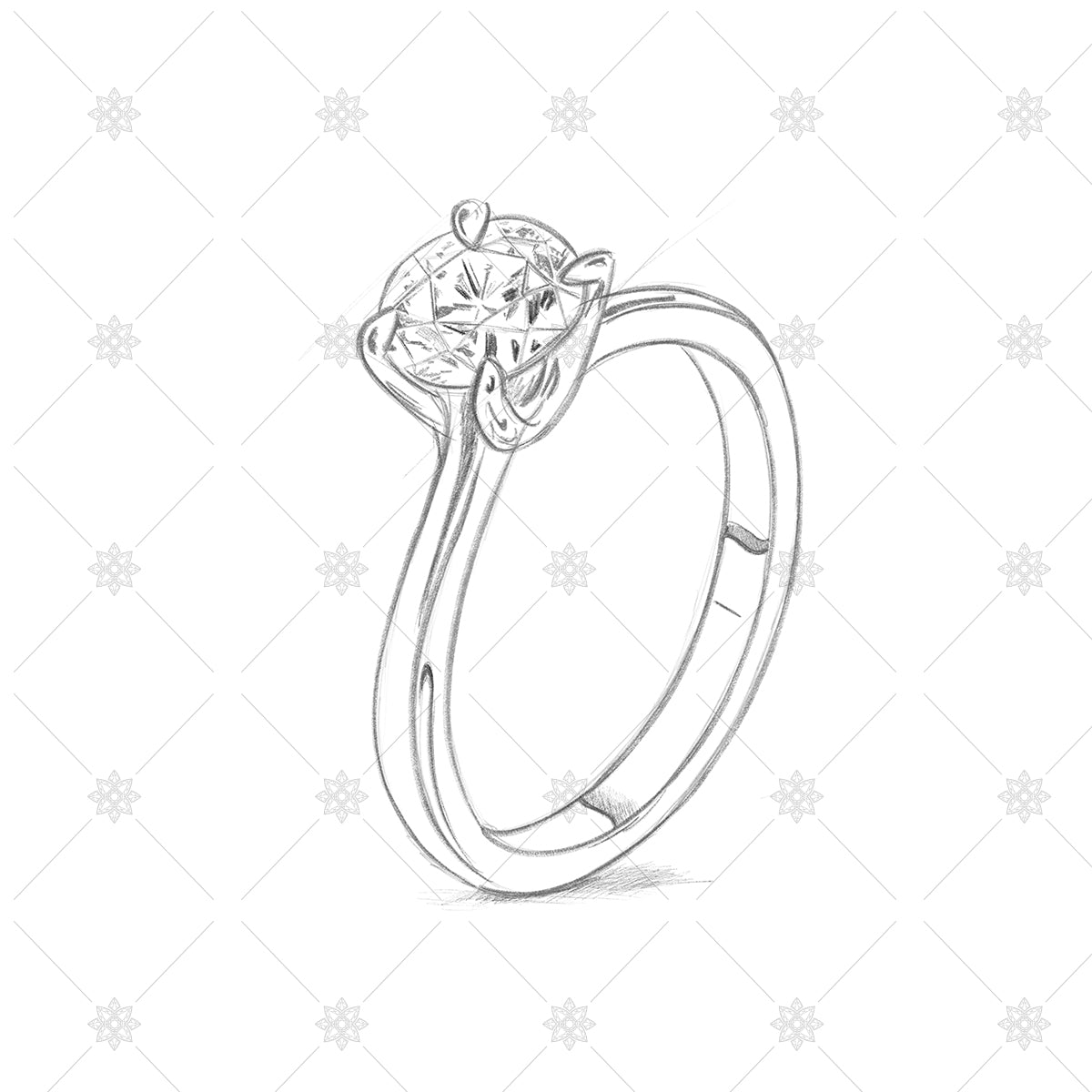 Premium Vector | Wedding ring isolated coloring page for kids