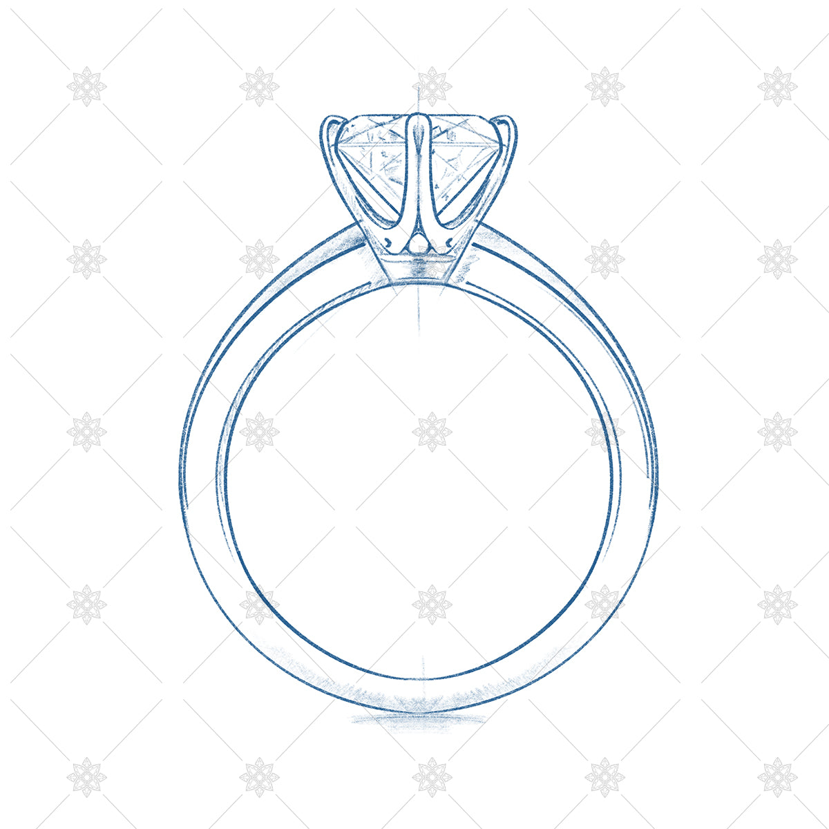 tiffany ring sketch and design